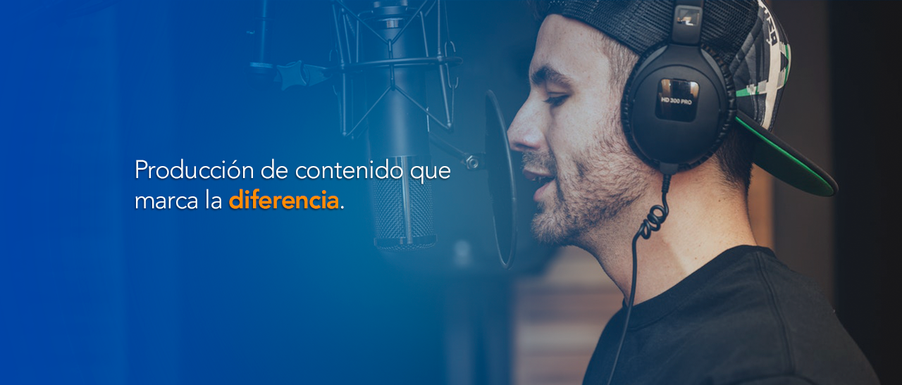 servicios de grabación y producción audiovisual